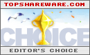 5 Stars Rating And Editor's Choice On The TopShareware